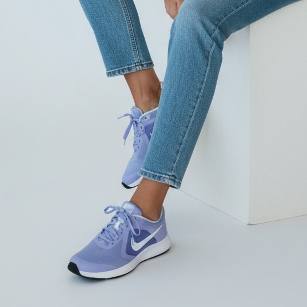 Nike Revolution 6 GS Violet Frost Purple Girls Sneakers
